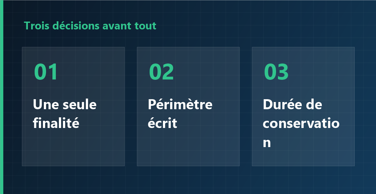 Trois décisions avant toute installation